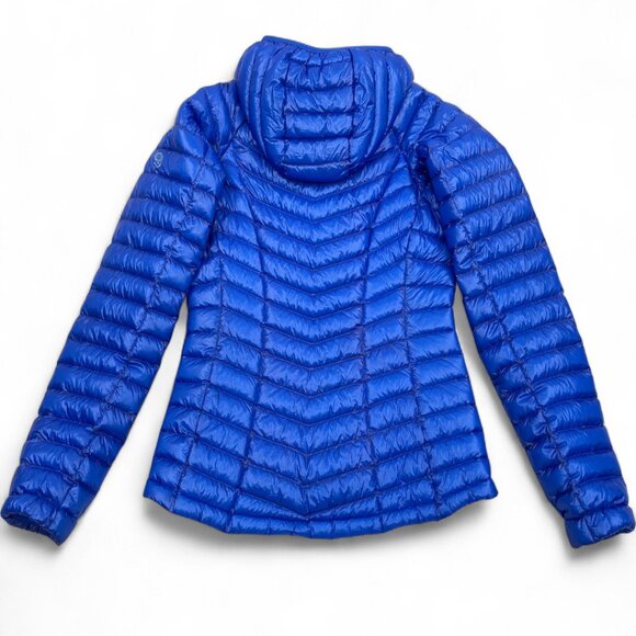 Mountain Hardware Shield 800 Down Lightweight Puffer Hooded Jacket Women's Small - Picture 6 of 13